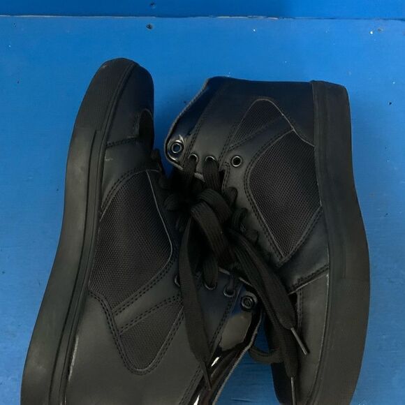 Hardlined By Sean John Mens Gray Leather Casual Lace Up Ankle Chukka Boot Sz 8.5 - Picture 6 of 8